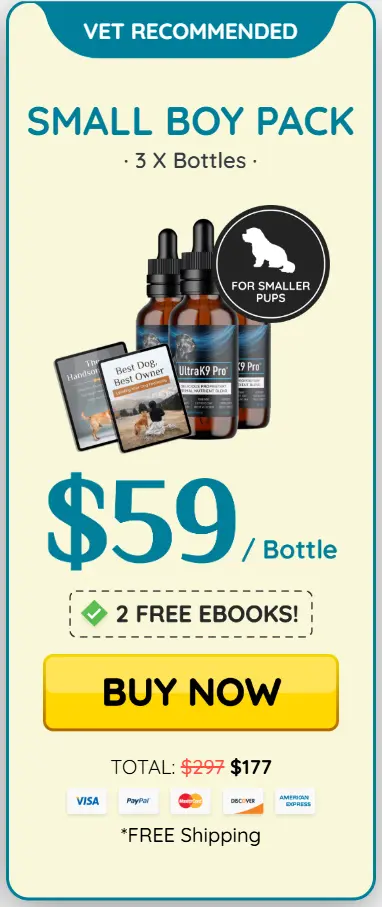 UltraK9 Pro three bottles order